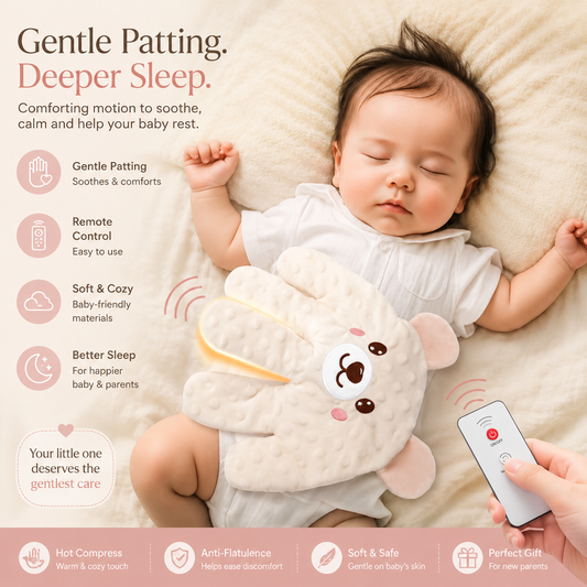 Baby Comforting Sleep Pal – Gentle Soothing Palm Pillow